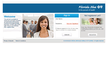 Tablet Screenshot of bcbsfl.personaladvantage.com