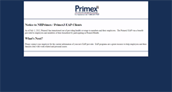 Desktop Screenshot of nhprimex.personaladvantage.com