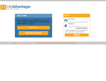 Tablet Screenshot of personaladvantage.com