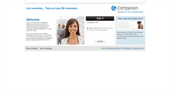Desktop Screenshot of cba.personaladvantage.com