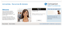 Tablet Screenshot of cba.personaladvantage.com